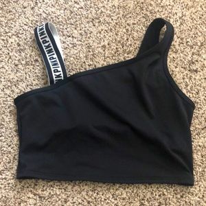 VS PINK asymmetrical sports bra